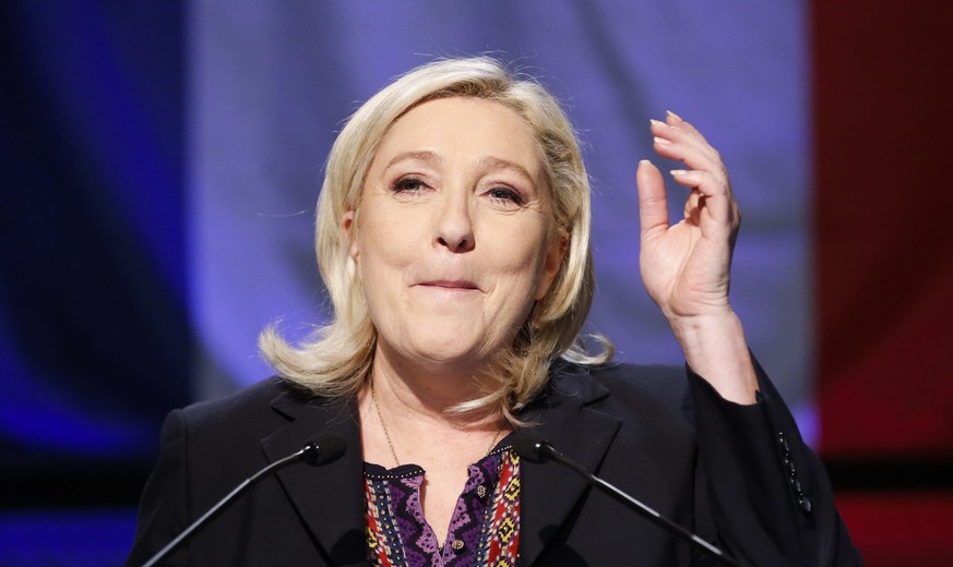 Marine Le Pen: Nur vom Wahlsystem geschlagen.