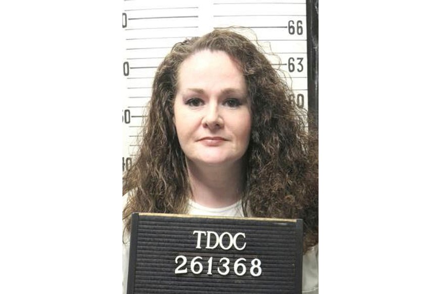 This photo provided by the Tennessee Department of Correction shows Christa Pike on Jan. 12, 2023. (TDOC via AP)
Christa Pike,Christa Gail Pike