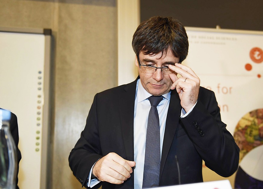 Puigdemonts soll nur zur Wahl antreten dürfen, wenn er nach Spanien zurückkehrt