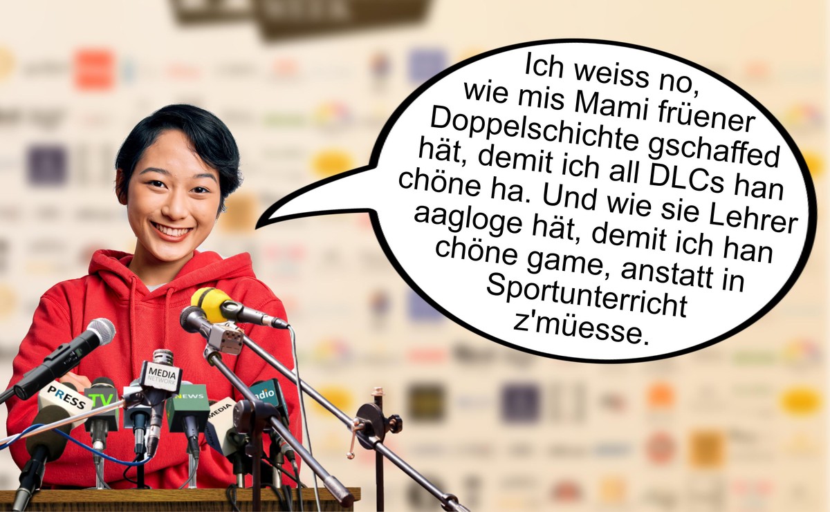 Wenn Gamer Pressekonferenzen wie «normale» Sportler geben würden