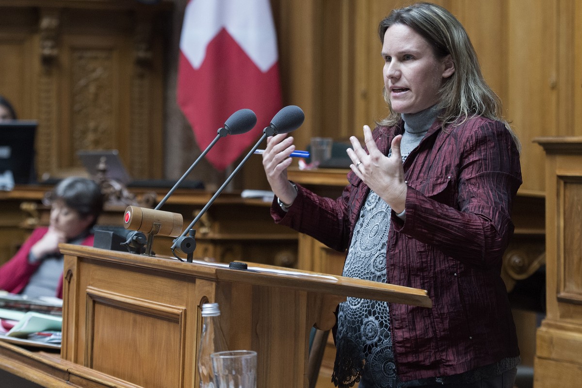 Andrea Geissbühler von der SVP.&nbsp;