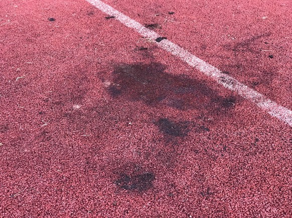 Schäden und Schmierereien nach einer Party im Clubhaus des FC Stein in Stein AG.