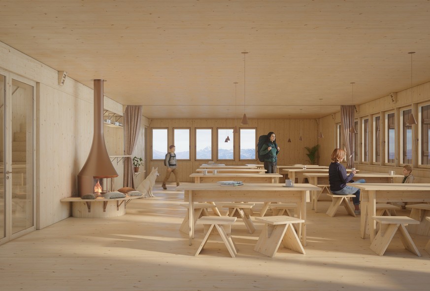 Cabane d'Orny SAC-Hütte Projekt