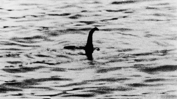 A view of the Loch Ness Monster, near Inverness, Scotland, April 19, 1934. The photograph, one of two pictures known as the &#039;surgeon&#039;s photographs,&#039; was allegedly taken by Colonel Rober ...