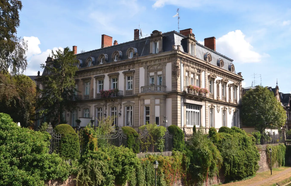 Voici la «villa Massol», le logement de fonction du Secrétaire général du Conseil de l'Europe.