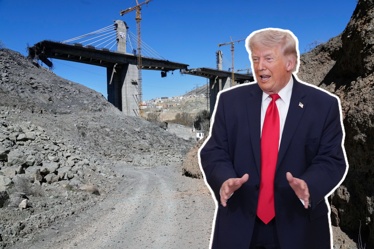 Donald Trump s'est vanté d'avoir bombardé et détruit le pont à haubans de Karaj, non-loin de Téhéran, alors qu'il était encore en construction et devait être le fleuron de l'ingéni ...