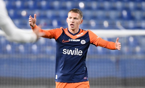Montpellier Herault SC v RC Lens - Ligue 1 McDonald s 2024/2025 27 Becir OMERAGIC mhsc during the Ligue 1 McDonald s match between Montpellier and Lens at Stade de la Mosson on January 31, 2025 in Mon ...