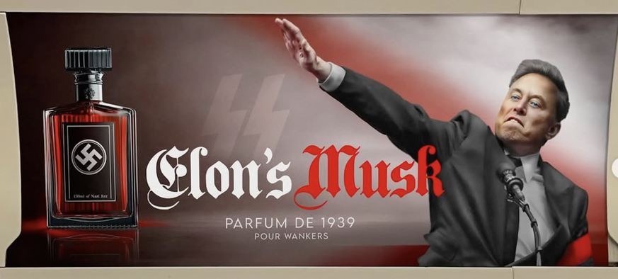 Elon&#039;s Musk Parfum de 1939 Everyone Hates Elon 
https://www.youtube.com/@WoodfordStephen