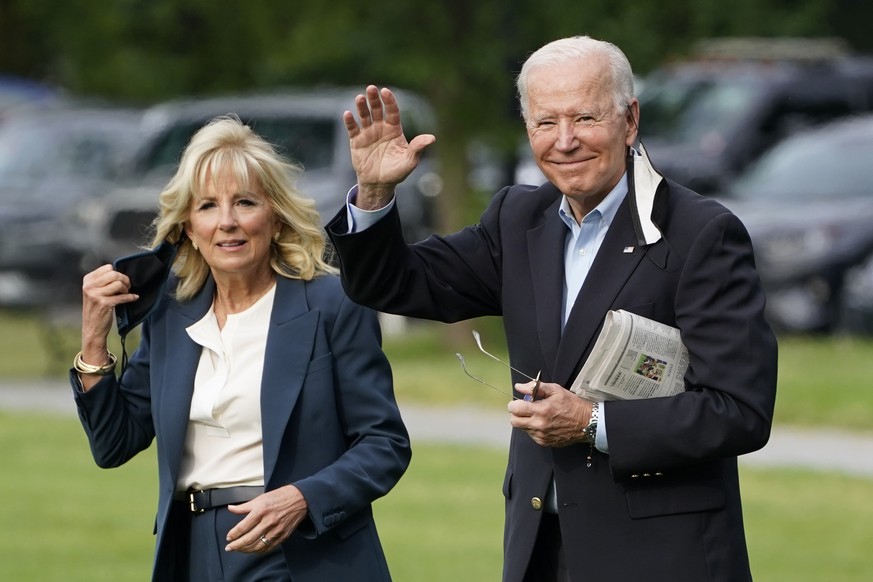 Joe und Jill Biden in Washington. 
