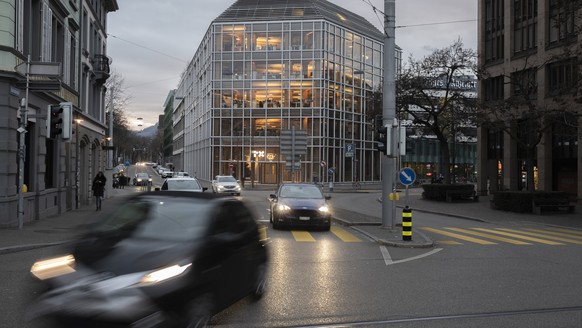 Das Medienhaus der TX Group AG, ehemalig Tamedia, aufgenommen am Freitag, 3. Januar 2020 in Zuerich. (KEYSTONE/Ennio Leanza)