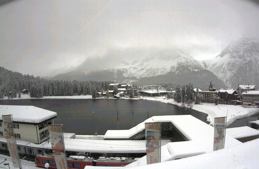 72 Zentimeter Schnee sind in Arosa gefallen.&nbsp;