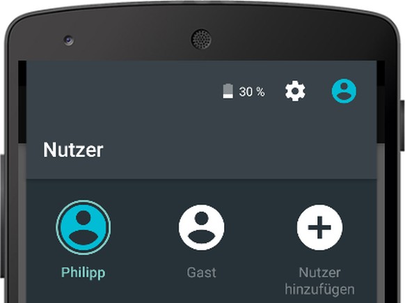 Android 5.0 ermöglicht mehrere Nutzer gleichzeitig.