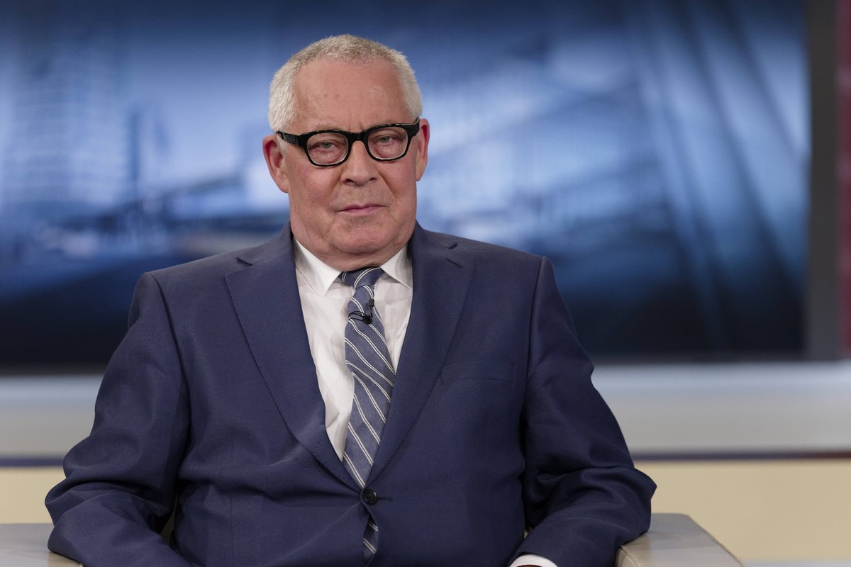 Karl Schl�gel bei Anne Will 2023-09-17 - Deutschland, Berlin - Karl Schl�gel, Historiker und Osteuropa-Experte, zu Gast bei Anne Will im Ersten. Thema des ARD-Politiktalks: M�hsame Offensive, ferner F ...