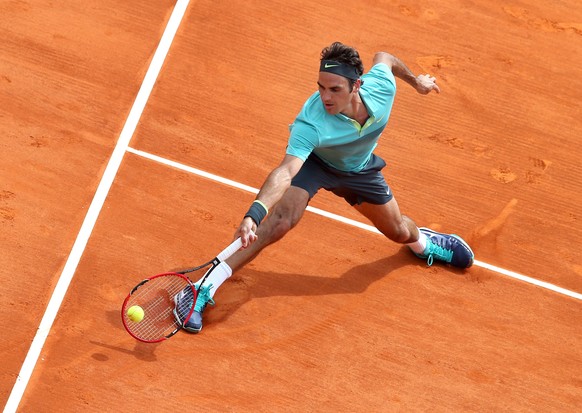 Roger Federer hat auf Sand in dieser Saison einiges vor.