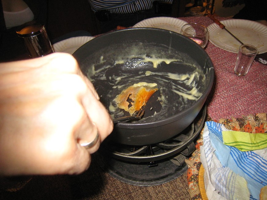 Fondue, Religieuse, Croûton