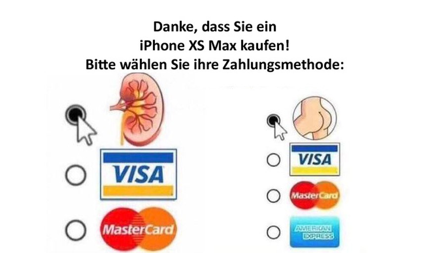 So lacht das Internet über das iPhone XS Max 