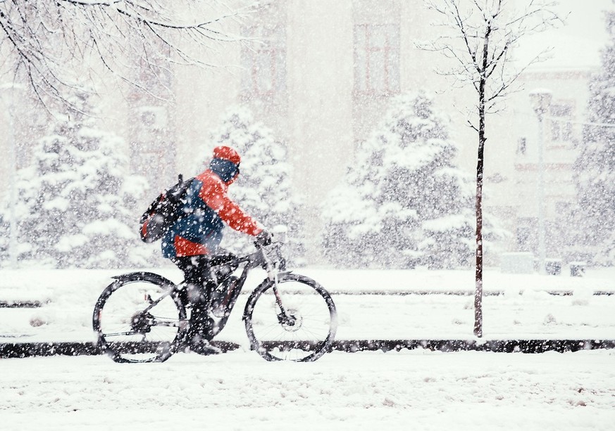 Schneeketten für Fahrräder