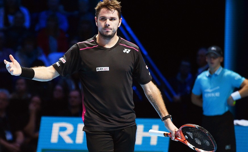 Wawrinka wurde von Nadal in seine Einzelteile zerlegt.