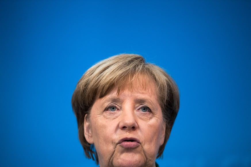 Angela Merkel äusserte sich heute zu den neuen Kabinettsmitgliedern.