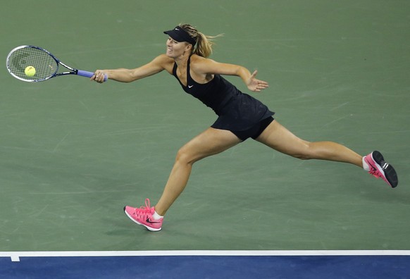 Sharapova bei den US Open 2014.<br data-editable="remove">
