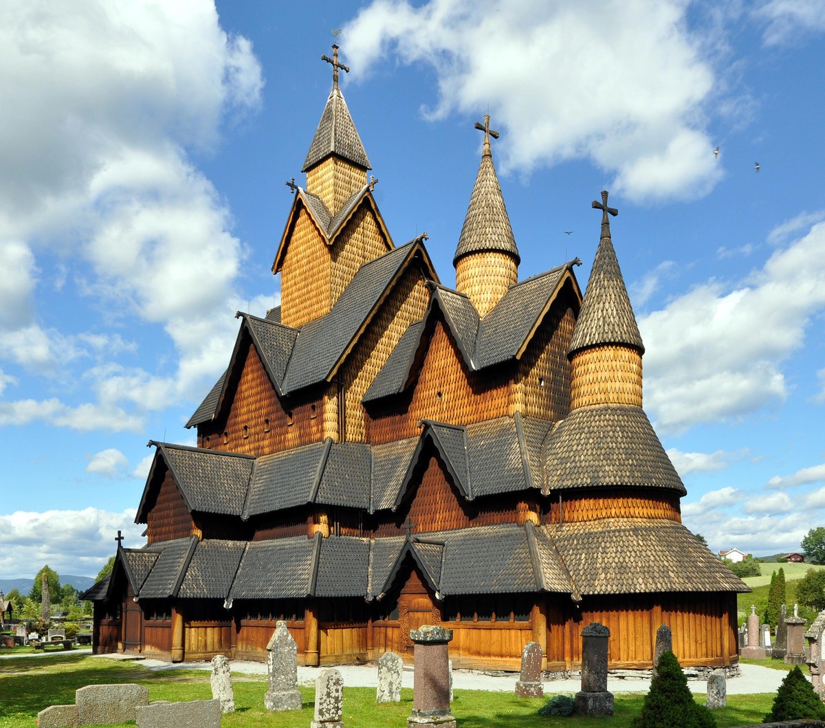 Stabkirchen Norwegen