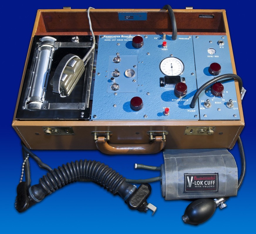 FBI artefacts: Polygraph Machine used on Jack Ruby

https://www.fbi.gov/history/artifacts/polygraph-machine-jack-ruby
