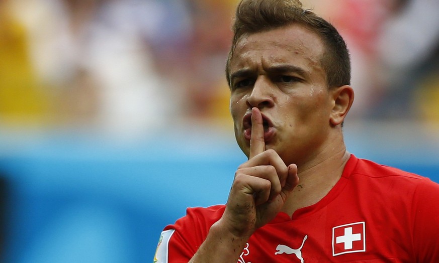 Xherdan Shaqiri möchte in der Nati gerne Captain sein - ist es aber nicht.