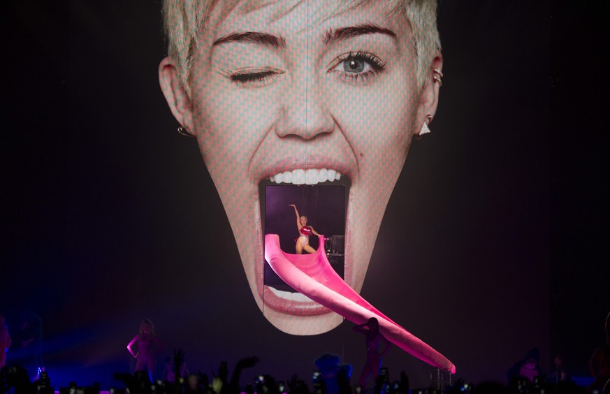 Miley-Cyrus-Konzert im Mai 2014 in Köln.&nbsp;