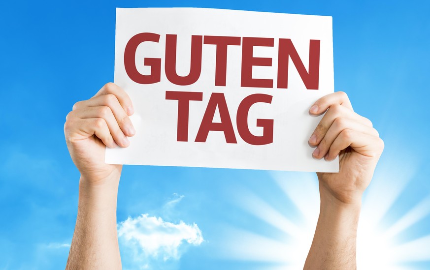 Wir suchen nicht einfach einen guten Tag, wir suchen den besten der Woche!