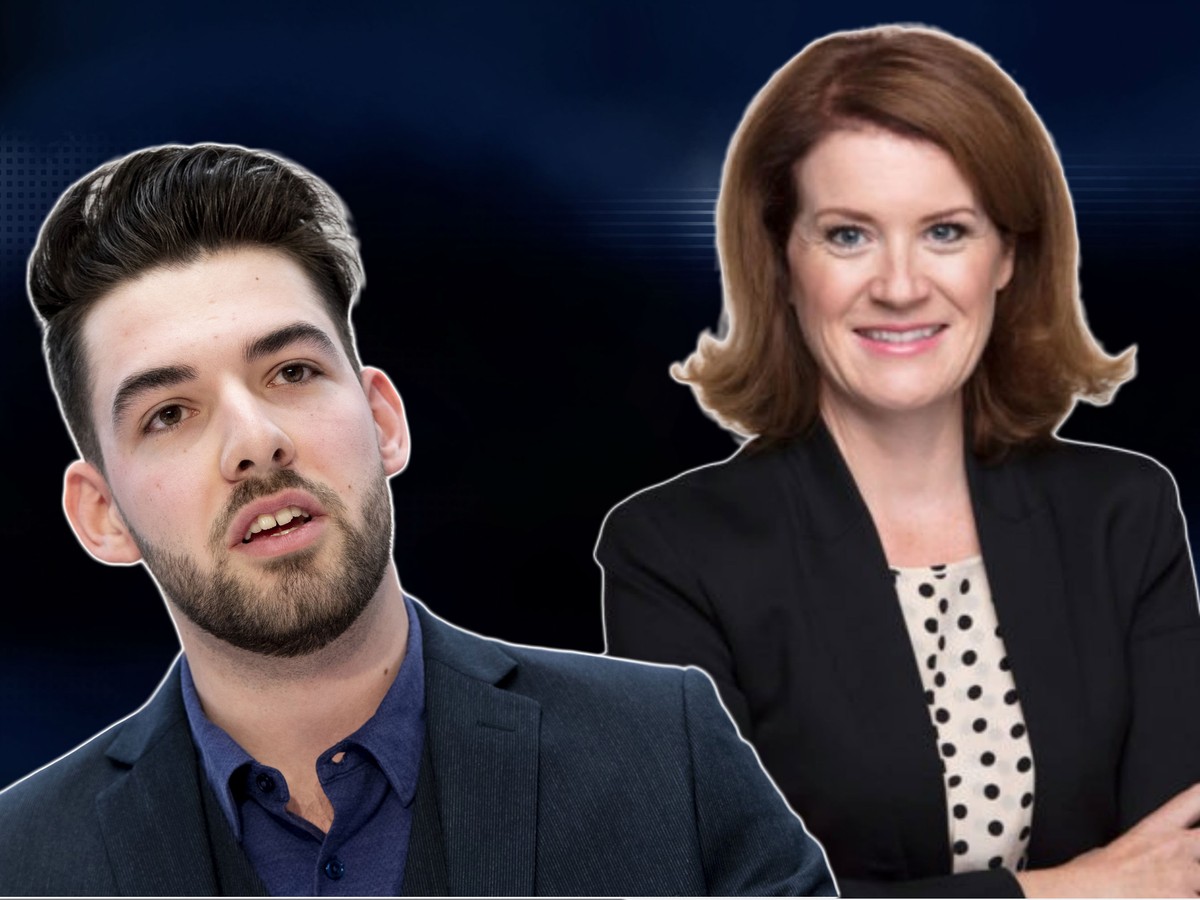 Spannen zusammen: Jungpolitiker Nicolas A. Rimoldi und Susanne Brunner.