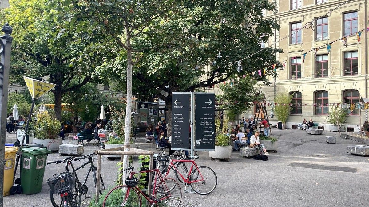 Das Zentrum für Kulturproduktion von aussen.