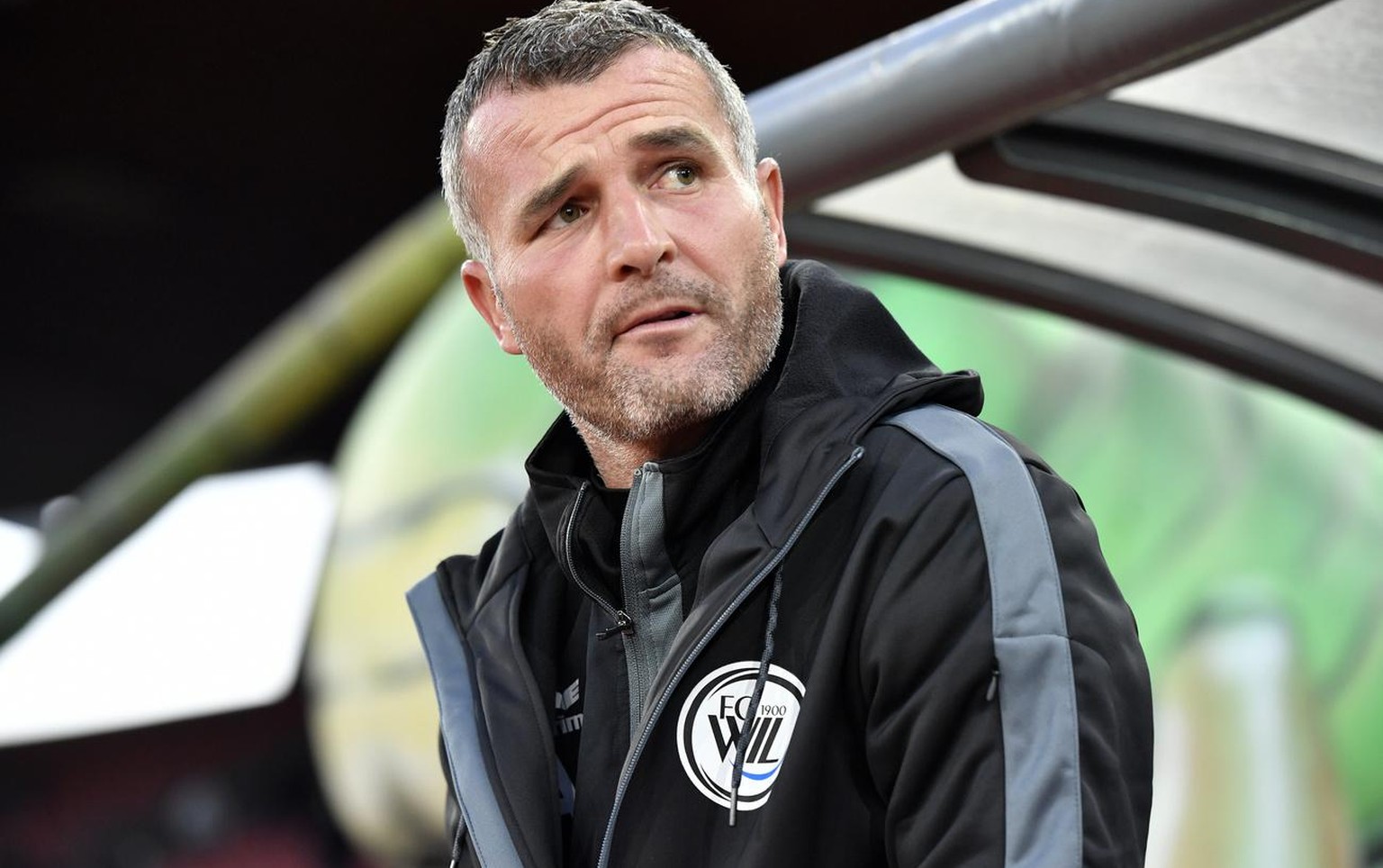 Wil Trainer Alex Frei beim Fussball Meisterschaftsspiel der Challenge League zwischen dem Grasshopper Club und dem FC Wil im Stadion Letzigrund in Zuerich am Samstag, 3. Oktober 2020. (KEYSTONE/Walter ...