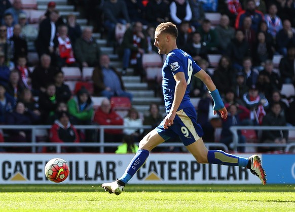 Spielt Jamie Vardy gegen Everton vielleicht das letzte Mal im King Power Stadium?&nbsp;