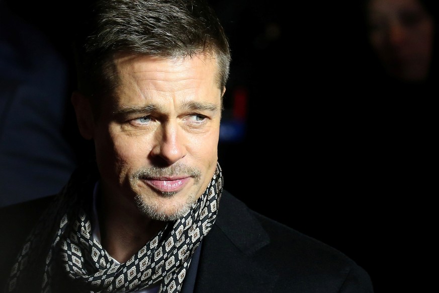 Actor Brad Pitt arrives at the premiere of the film &quot;Allied&quot; in Madrid, November 22, 2016. REUTERS/Juan Medina/File Photo