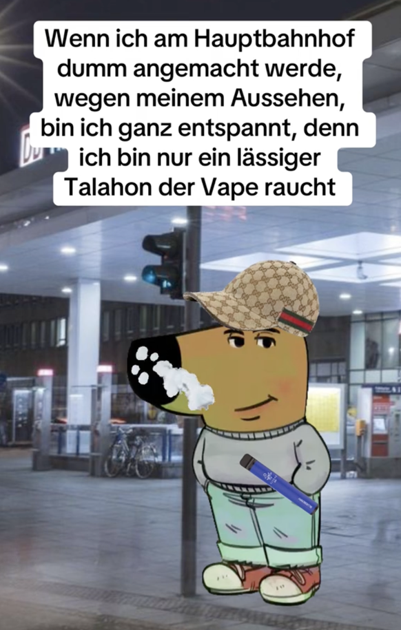 Chill Guy, Entspannter Typ