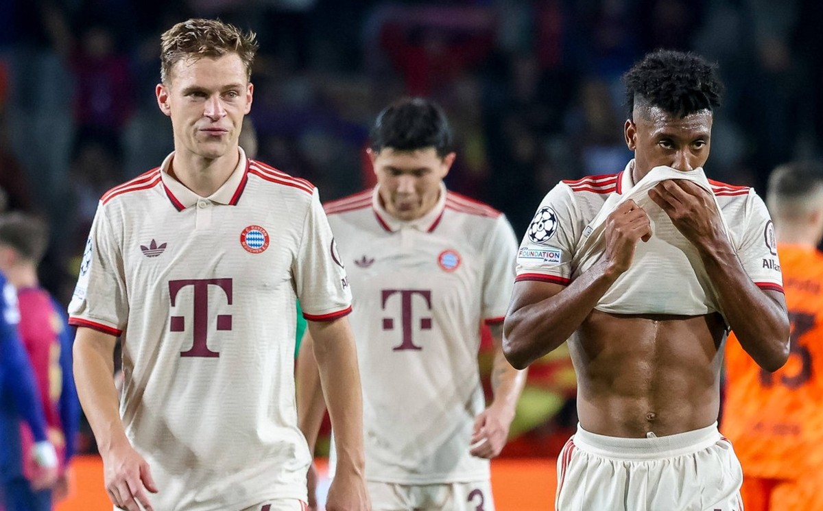 Joshua Kimmich Bayern Muenchen 6, ESP, FC Barcelona, Barca - FC Bayern Muenchen, Fussball, Champions-League, 3. Spieltag, Saison 2024/2025, 23.10.2024 ESP, FC Barcelona - FC Bayern Muenchen, Fussball, ...