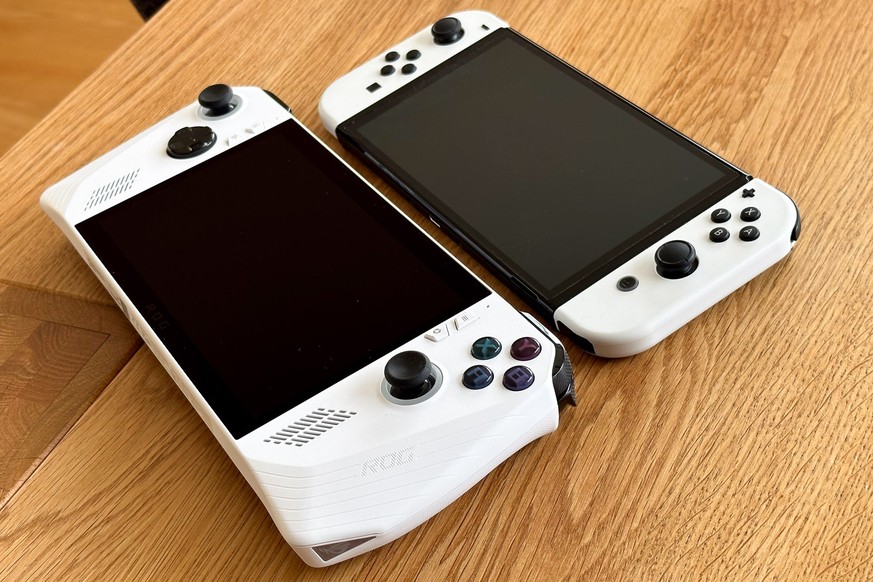 For most PC gamers, the switch shouldn't be an option anyway.  The performance data of the ROG Ally clearly exceeds the Nintendo console.