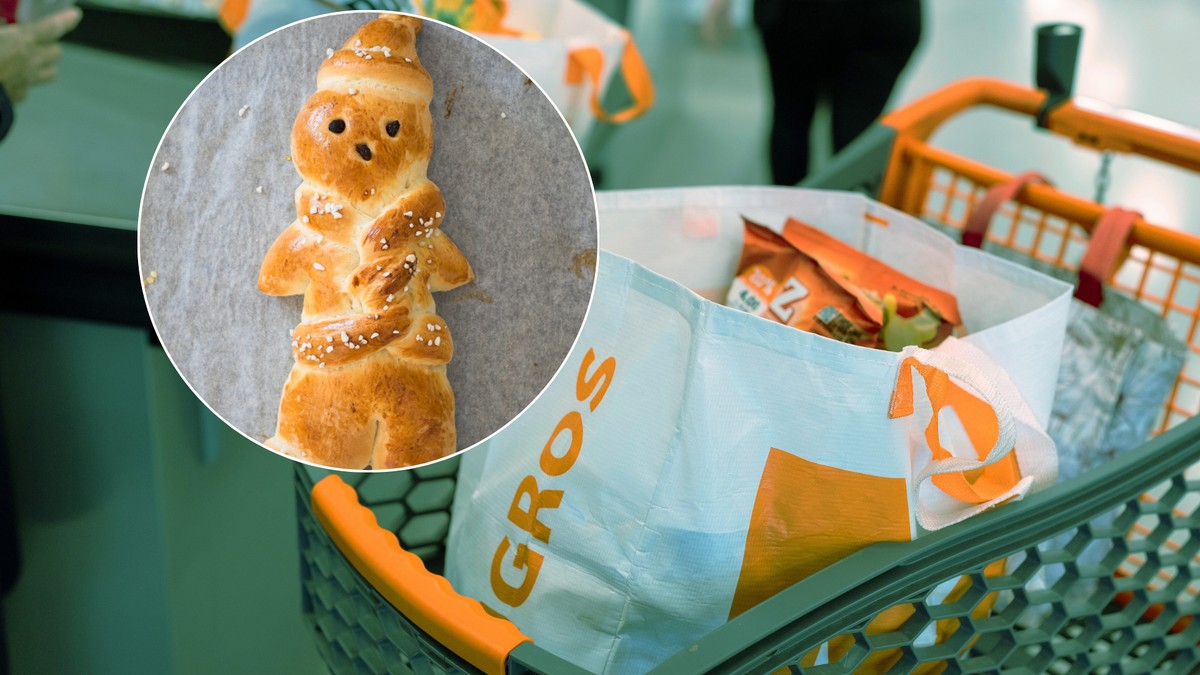 Le père avait laissé ses enfants entamer un bonhomme de Saint-Nicolas dans les rayons d'une Migros.