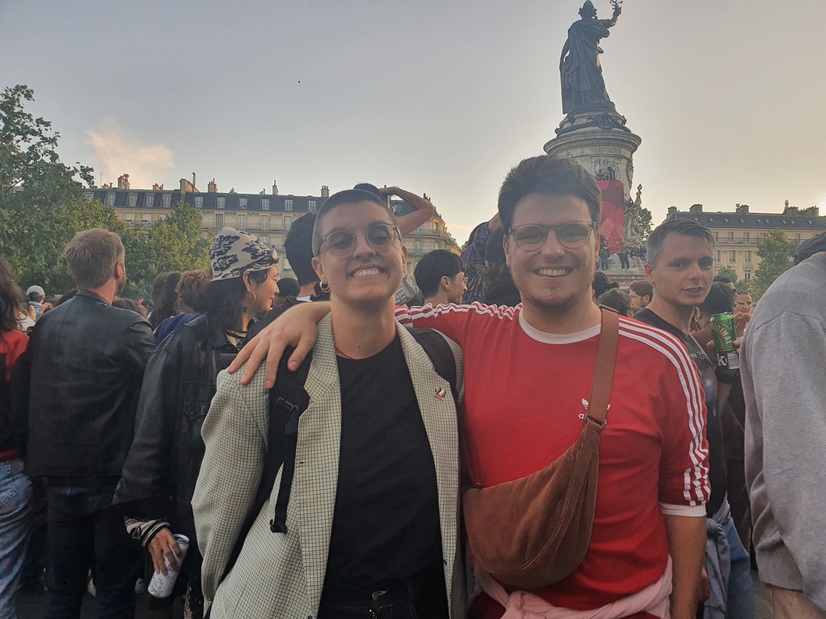Colin Vollmer und Mathilde Mottet.