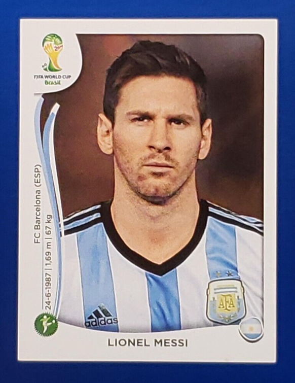 Messi Panini WM 2014.