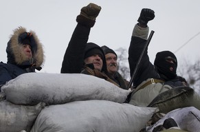 Ukrainische Demonstranten