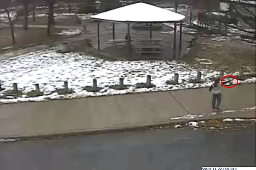 In diesem Park wird Tamir Rice erschossen.