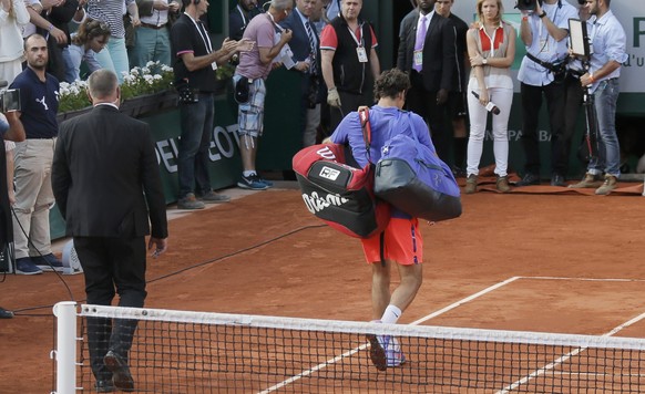 Roger Federer und das French Open: Definitiv keine Liebesbeziehung.