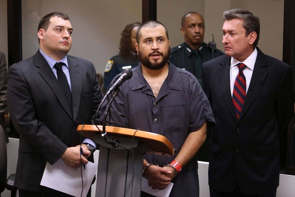 George Zimmermann, dem Polizisten, wurde der Prozess gemacht
