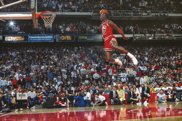Michael Jordan: eines der Vorbilder von Philipp Lahm.