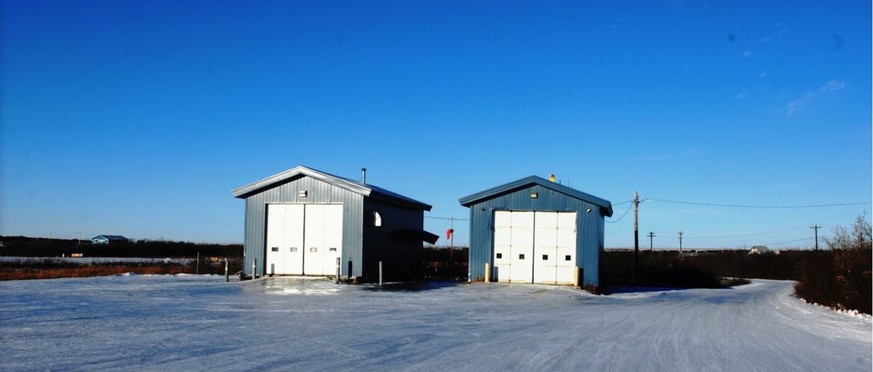 Der «Flughafen» von Napakiak.