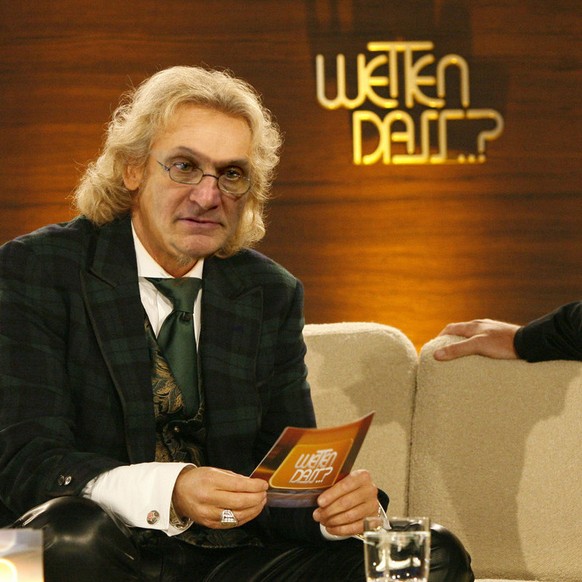 Das waren noch Zeiten: Arno Del Curto als Moderator von «Wetten, dass..?».