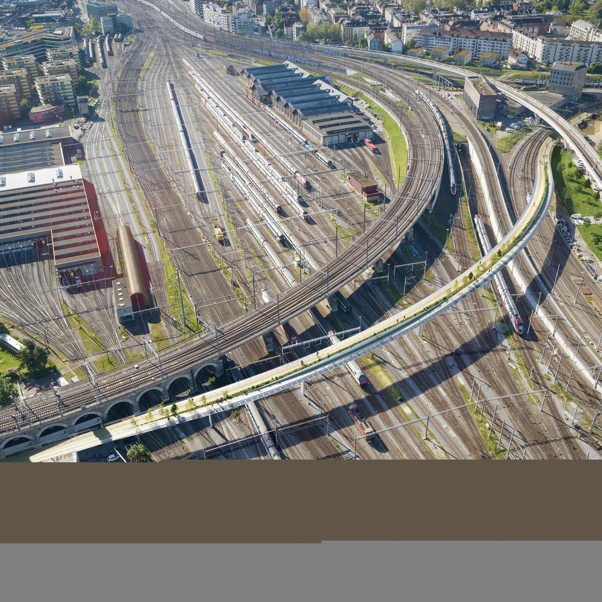 Kreise 4 und 5: Zürich bekommt eine neue Brücke übers Gleisfeld