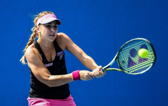 Belinda Bencic hat gegen Alison Riske alles im Griff und zieht in die 2. Runde.