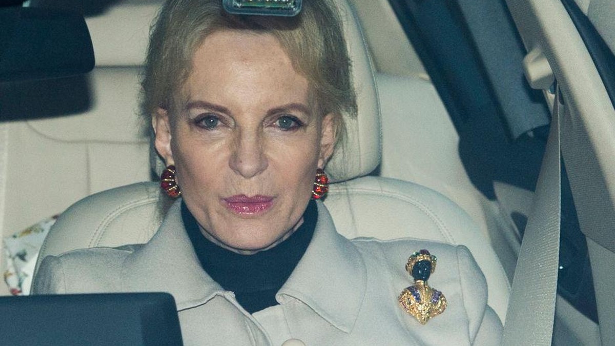 LONDON, ENGLAND - DECEMBER 20: Princess Michael of Kent attends a Christmas lunch for the extended Royal Family at Buckingham Palace on December 20, 2017 in London, England. (Photo by Mark Cuthbert/UK ...